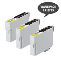 Thumbnail for T1331 133 Pigment Black Compatible Inkjet Cartridge x 3