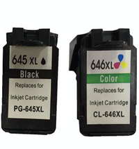 Thumbnail for Remanufactured Value Pack 1 x PG645XL Black & 1 x CL646XL Colour *New Chip