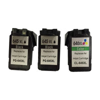 Thumbnail for Remanufactured Value Pack 2 x PG645XL Black & 1 x CL646XL Colour *New Chip