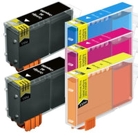 Thumbnail for BCI-3 Black / Bci-3 Bci-6 Colours Compatible Inkjet Cartridge Set 5 Ink Cartridges