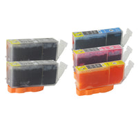 Thumbnail for PGI-5 CLI-8 Compatible Inkjet Cartridge Set 5 Ink Cartridges