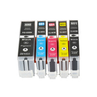 Thumbnail for PGI-650XL CLI-651XL Compatible Inkjet Set 5 Cartridges [Boxed Set]