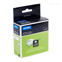 Thumbnail for DYMO RETURN ADDRESS - PAPER/WHITE 25mm x 54mm 1 Roll/Box 500 Labels/Roll SD11352