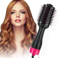 Thumbnail for Hot Air One-Step Hair Dryer Negative Ion Anti-Frizz Blowout for Drying,Straightening, Curling and Volumizer (AU Plug)