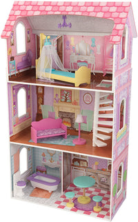 Thumbnail for Dollhouse with Furniture for kids 110 x 65 x 33 cm (Model 2)