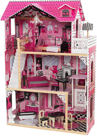 Thumbnail for Dollhouse with Furniture for kids 120 x 83 x 40 cm (Model 6)