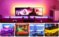 Thumbnail for 12M LED Strip Lights Rope Light for Bedroom and Home (5050 Lights Strip App with Remote Control)