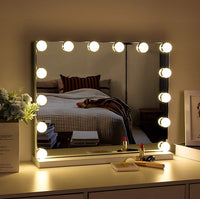 Thumbnail for Hollywood Vanity Style LED Makeup Lights Mirror with 3 Color Modes Lights with 10 Dimmable Bulbs (Mirror Not Include)