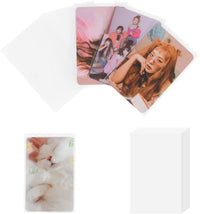 Thumbnail for 100 Packs Photocard Sleeves, 200Microns Kpop (Unsealable)