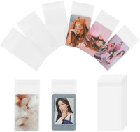 Thumbnail for 100 Packs Photocard Sleeves, 200Microns Kpop (Sealable)