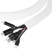 Thumbnail for Cable Management Sleeve, White