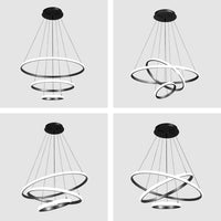 Thumbnail for LED Modern Chandelier, 3 Colors, Dimmable Light