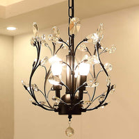 Thumbnail for Crystal Chandeliers Lighting, 3 Light, Vintage