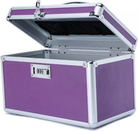 Thumbnail for Locking Combination Medicine Box (Purple/Medium)