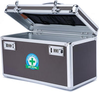 Thumbnail for Portable Combination Medicine Box (Coffee/Large)