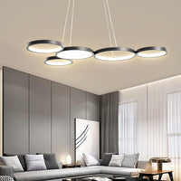 Thumbnail for LED Black pendent Light with Remote Control, 54W