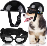 Thumbnail for Dog Helmet Goggles, Small Size, Black