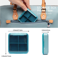 Thumbnail for Portable Combination Medicine Box (Coffee/Small)