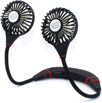 Thumbnail for Air Cooler Hands-Free Portable Sports Neck Hanging Fan with USB Rechargeable and 3 Speeds for Outdoor Home-Sports