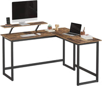 Thumbnail for L-Shaped Computer Desk Industrial Corner