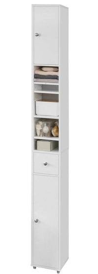 Thumbnail for White Tall Bathroom Cabinet High Storage