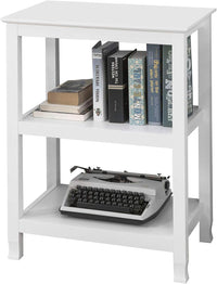 Thumbnail for Console Table 3 Shelves, White