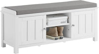 Thumbnail for Shoe Cabinet Bench, White
