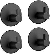 Thumbnail for 4 Pack Stainless Steel self-Adhesive Wall Hook for Bathroom and Kitchen