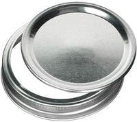 Thumbnail for 12 Pieces Canning Jars - 480ml Mason Jar Empty Glass Spice Bottles with Airtight Lids and Labels