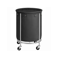 Thumbnail for Laundry Basket with Wheels, Black