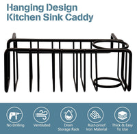 Thumbnail for Kitchen Sink Storage Organizer Basket