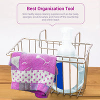 Thumbnail for Kitchen Sink Storage Organizer Basket