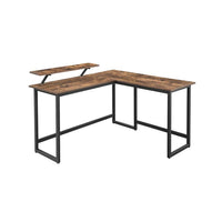 Thumbnail for L-Shaped Desk with Screen Stand