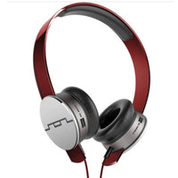 Thumbnail for SOL Republic Tracks HD High Def V10 Headphones On Ear Wired Red