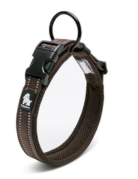 Thumbnail for Heavy Duty Reflective Collar Brown 3XL
