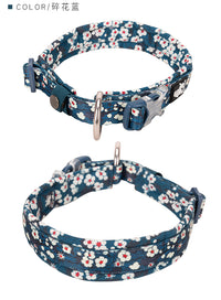 Thumbnail for Floral Collar Saxony Blue 2XS