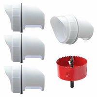 Thumbnail for Cheeky Chooka DIY Poultry Feeder Port (Front Screw) Kit
