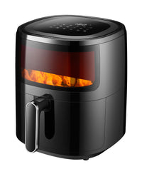 Thumbnail for 6L Digital Air Fryer w/ 1600W & Glass Window