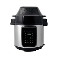 Thumbnail for 6L Air Fryer + Pressure Cooker (Silver) Kitchen Appliance