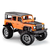 Thumbnail for Remote Control Land Rover Rock Crawler (Orange), Model Toy Car