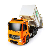 Thumbnail for Remote Control Mercedes-Benz Garbage Model Toy Truck (Orange)