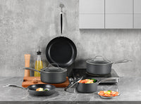 Thumbnail for 8-Piece Cookware Set with Non-stick Coating and Glass Lids