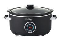 Thumbnail for 6.5L Digital Slow Cooker w/ Ceramic Pot, 300W, LED, 3 Programs