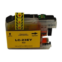 Thumbnail for Compatible Premium Ink Cartridges LC23EC  Yellow Cartridge  - for use in Brother Printers