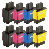 Thumbnail for Compatible Premium Ink Cartridges LC47  Set of 8 Inks  (Bk/C/M/Y x 2 each) - for use in Brother Printers