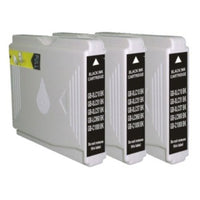 Thumbnail for Compatible Premium Ink Cartridges LC57BK / LC37BK  Black Triple Pack - for use in Brother Printers