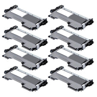 Thumbnail for Compatible Premium 8 x TN2250 Toner Cartridge - 2600 pages - for use in Brother Printers