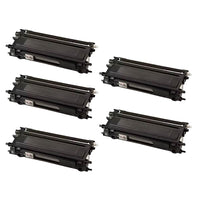 Thumbnail for Compatible Premium 5 x TN251BK  Black Toner Cartridge - for use in Brother Printers