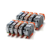 Thumbnail for Compatible Premium Ink Cartridges CLI526  Bundle - 10 Cartridges **save!** - for use in Canon Printers