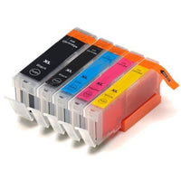 Thumbnail for Compatible Premium Ink Cartridges PGI650XL + CLI651XL  Bundle - 5 Cartridges - for use in Canon Printers